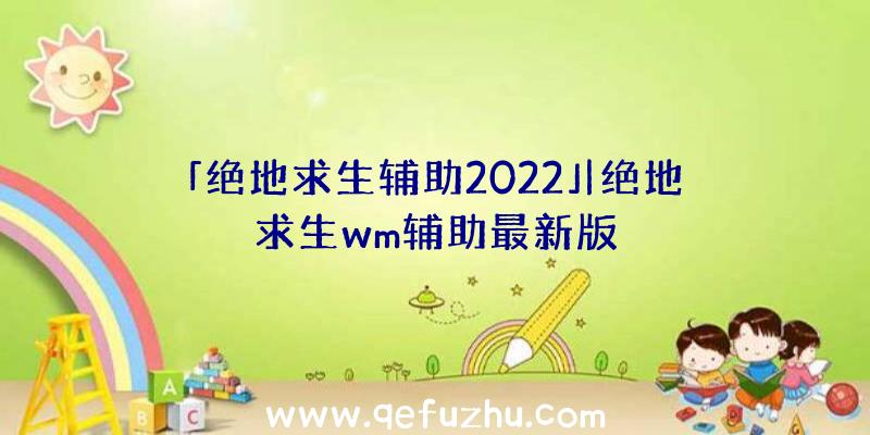 「绝地求生辅助2022」|绝地求生wm辅助最新版